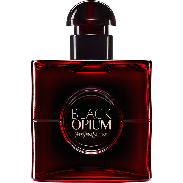 Frasco de Black Opium Over Red de Yves Saint Laurent