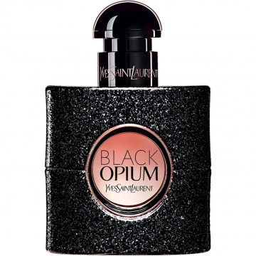 Frasco de Black Opium de Yves Saint Laurent