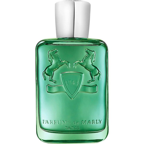 Frasco de Greenley de Parfums de Marly