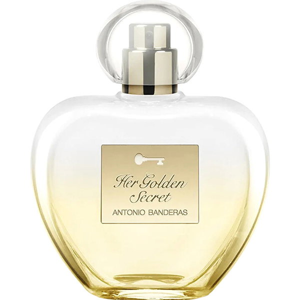 Frasco de Her Golden Secret de Antonio Banderas
